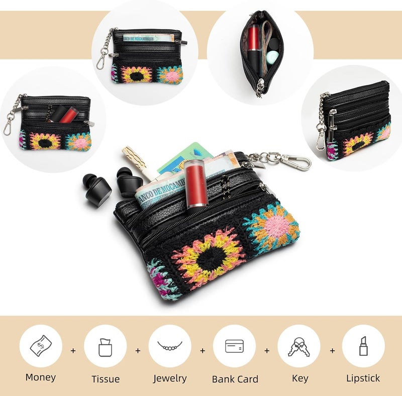 CUEDM Cell Phone Lanyard Crossbody,Adjustable Cell Phone Strap with Wristlet,Clip and Go Strap for Phone with Wallet - Image 5